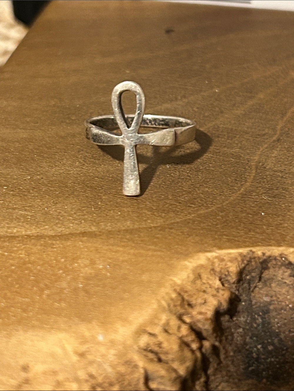 Sterling Silver Ankh Ring